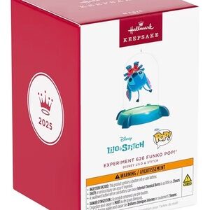 Hallmark Keepsake Disney Lilo & Stitch Ornament - Funko Pop Lights Up!!